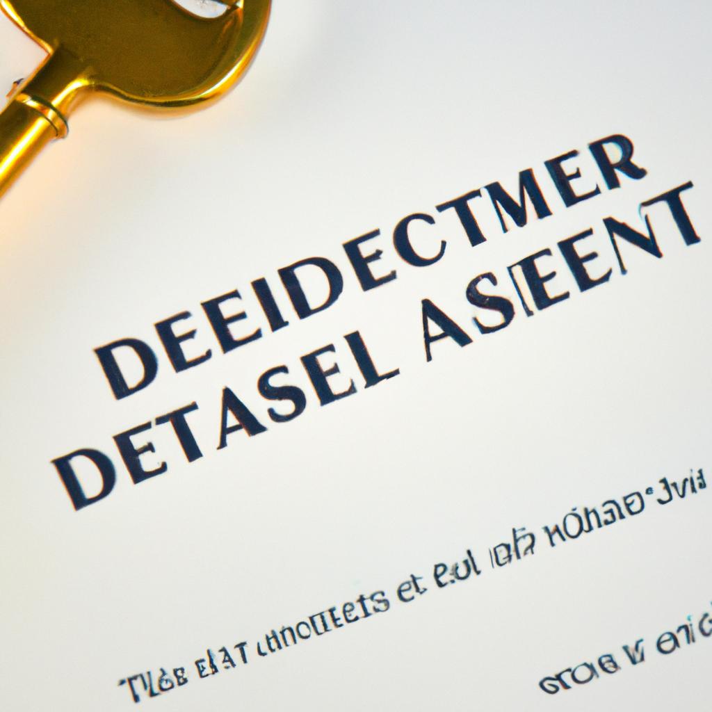 Securing Your Asset‌ with a Properly⁣ Executed ‍Deed